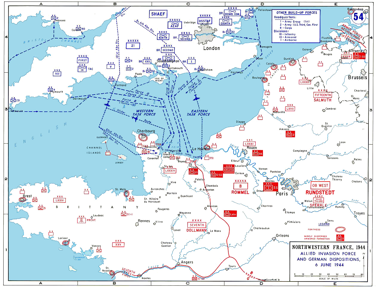 D-Day Map